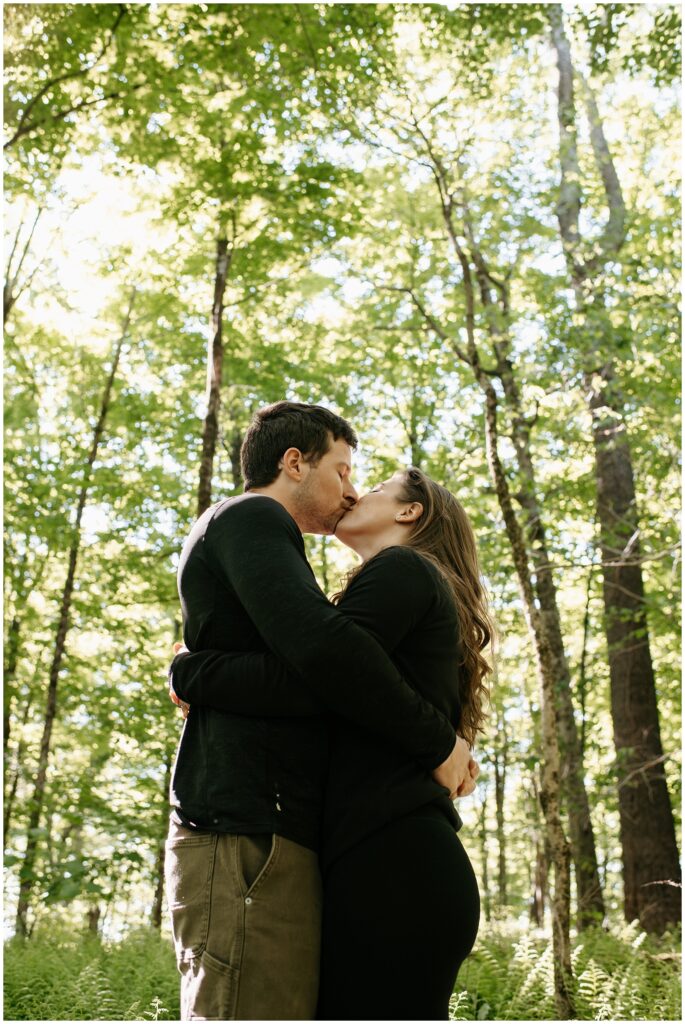 NJ Hiking Engagement Photos by Sydney Madison Creative