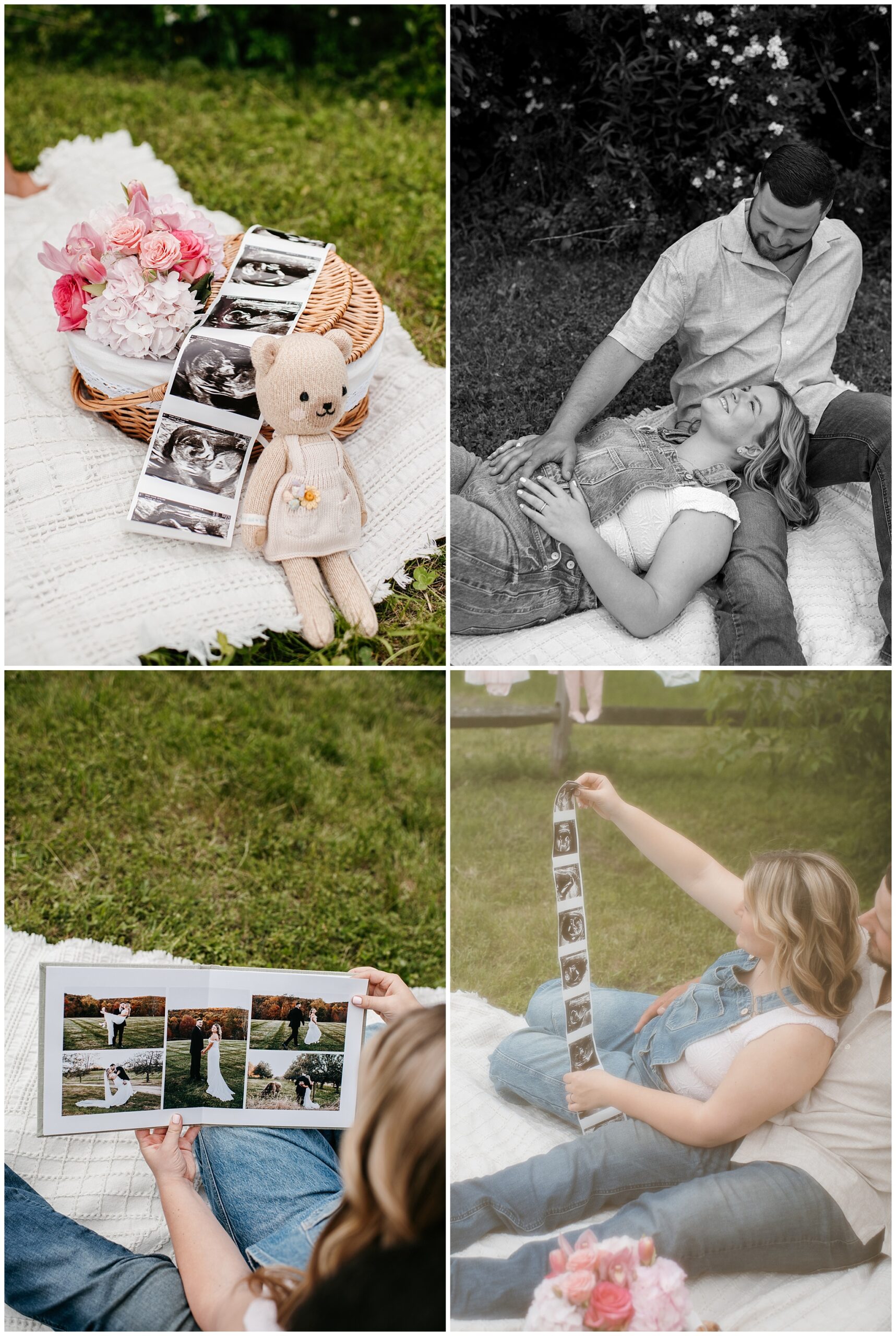 NJ Nostalgic Picnic Maternity Photoshoot